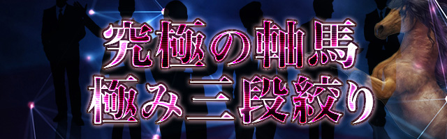 究極の軸馬 極み三段絞り