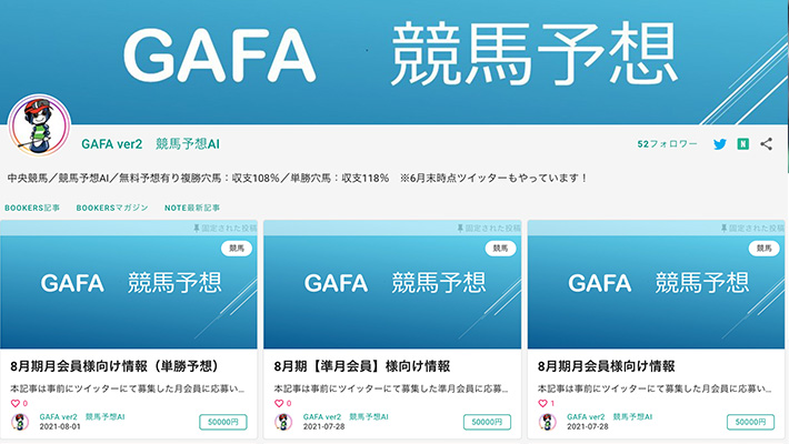 競馬予想サイトGAFA ver2競馬予想AI