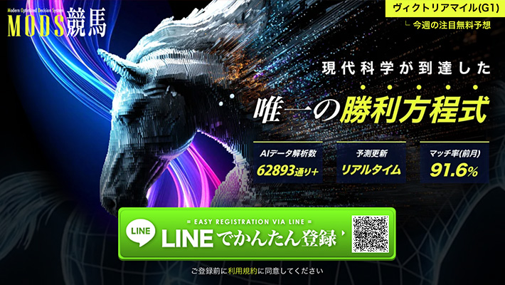 競馬予想サイト MODS競馬 口コミ