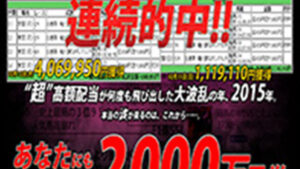 波に乗って2000万円は悪徳or詐欺?口コミ評判、検証内容、サイト情報まとめ