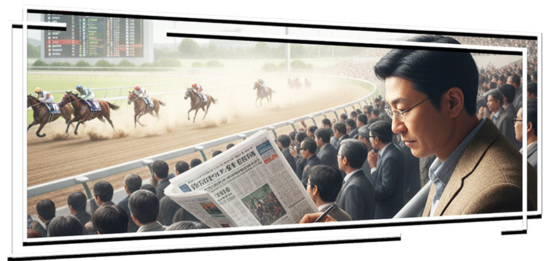 経験豊富な馬券師