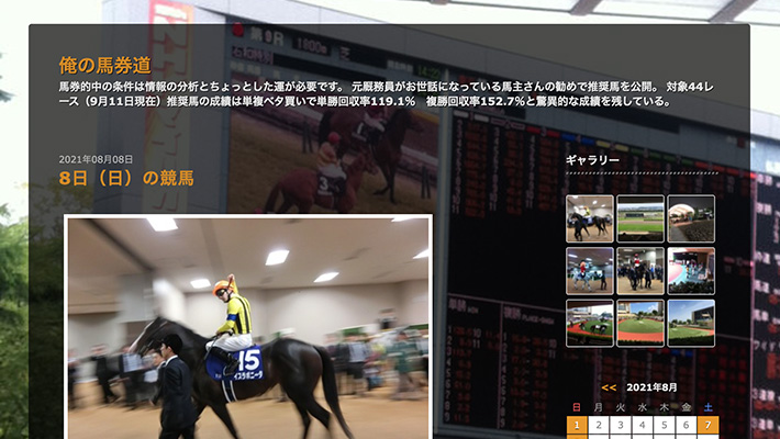 競馬予想サイト俺の馬券道