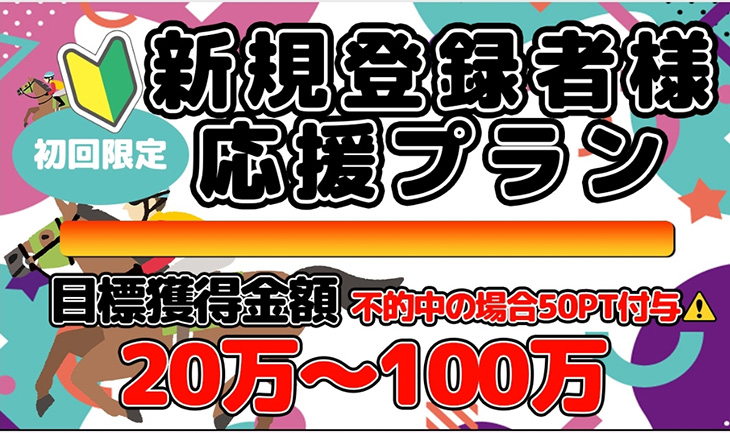 新規登録者様応援プラン