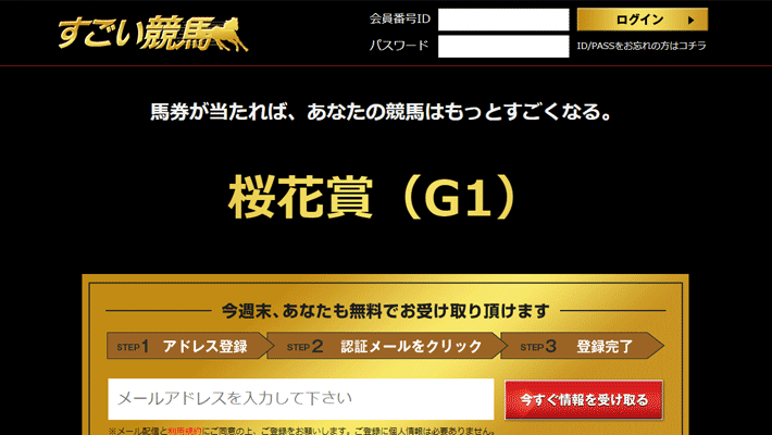 競馬予想サイトすごい競馬