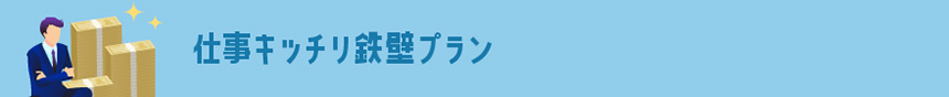 仕事キッチリ鉄壁プラン